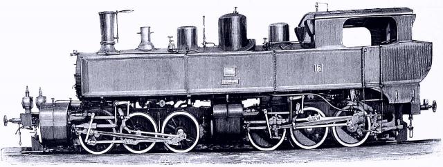 Doppel-Lokomotive für die Gotthardbahn
