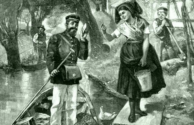 Landbriefträger im Spreewald