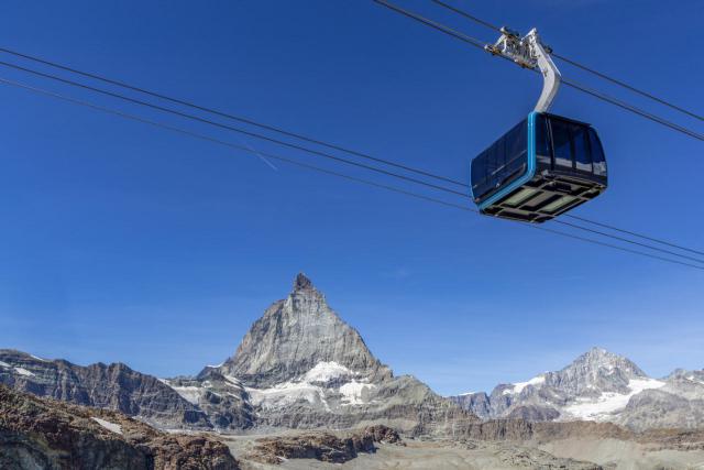 Die höchste 3S-Bahn der Welt am Klein Matterhorn