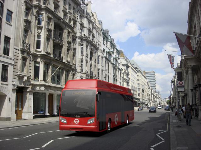 Brennstoffzellenbus für London