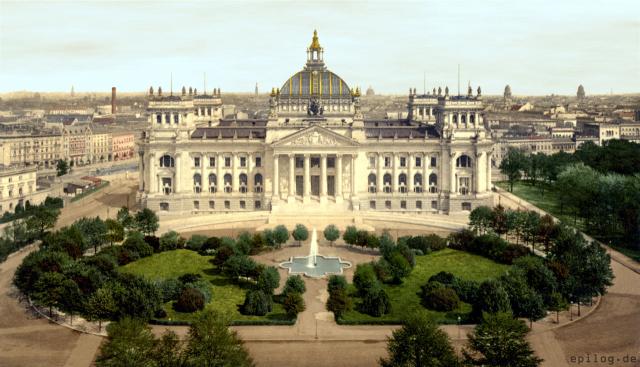 Reichstagsgebäude, ca. 1895