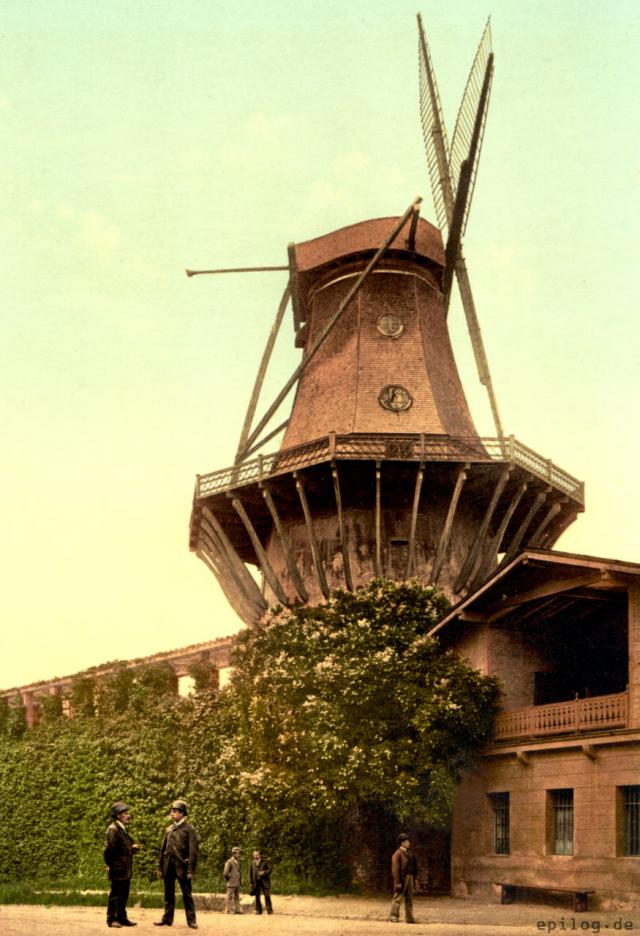 Potsdam, Mühle Sanssouci, Ende 19. Jh.