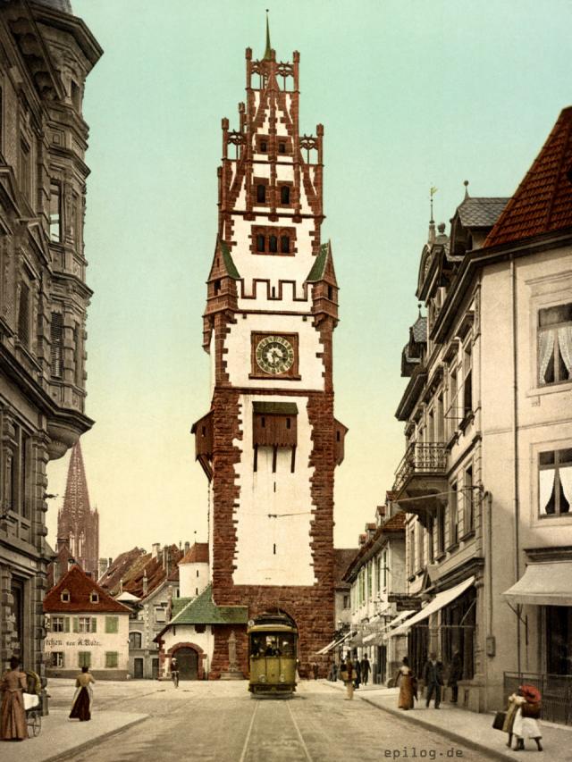 Freiburg i.B. - Schwabentor, ca. 1902