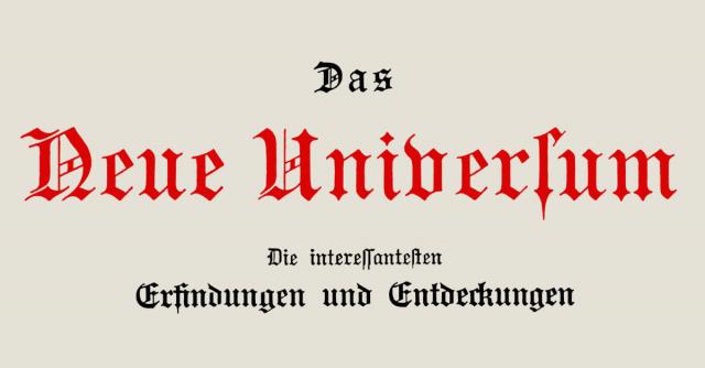 Das Neue Universum
