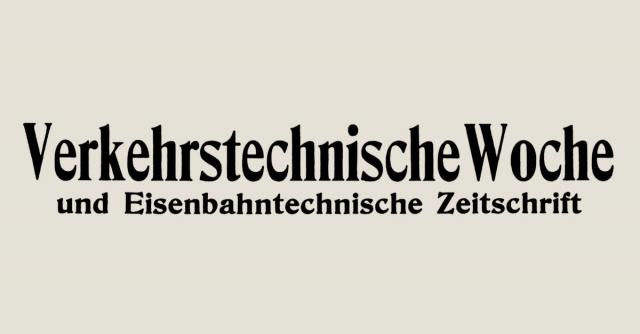 Verkehrstechnische Woche