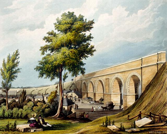Viadukt, Watford, 1837