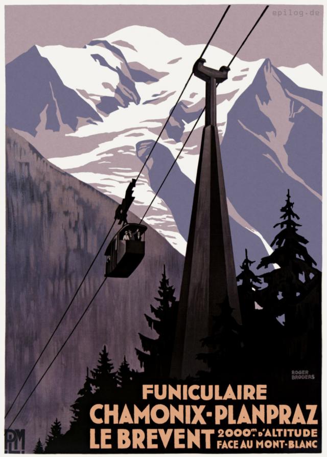 Standseilbahn Chamonix-Planpraz.