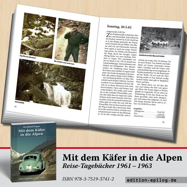 Mit dem Käfer in die Alpen