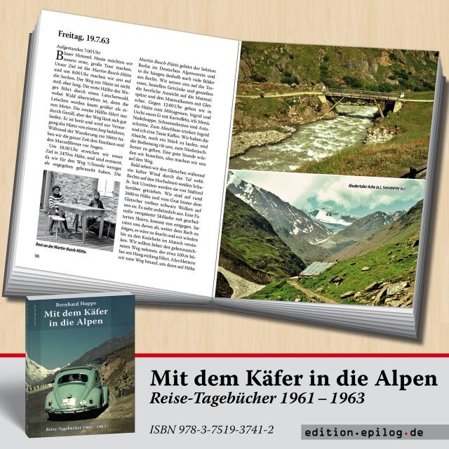 Mit dem Käfer in die Alpen