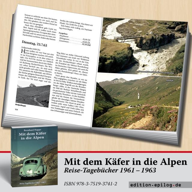Mit dem Käfer in die Alpen