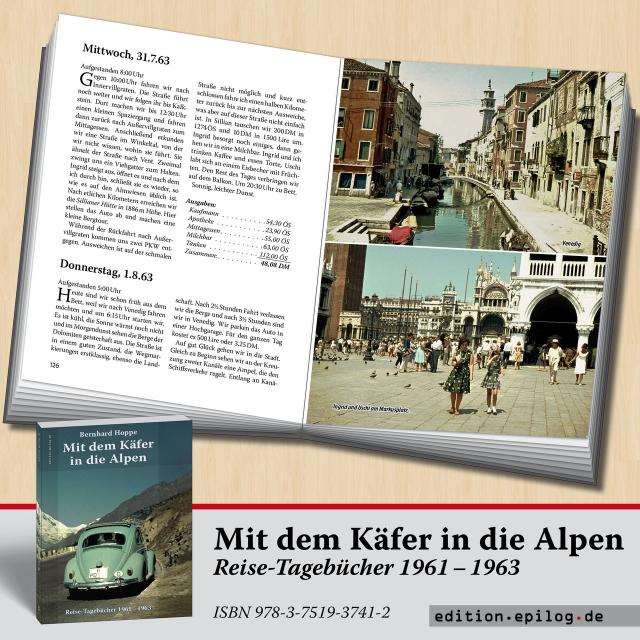 Mit dem Käfer in die Alpen