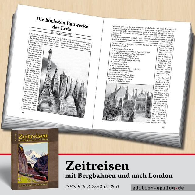 Zeitreisen mit Bergbahnen und nach London