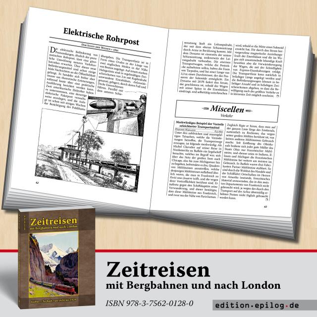 Zeitreisen mit Bergbahnen und nach London