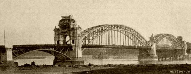 Rheinbrücke bei Düsseldorf