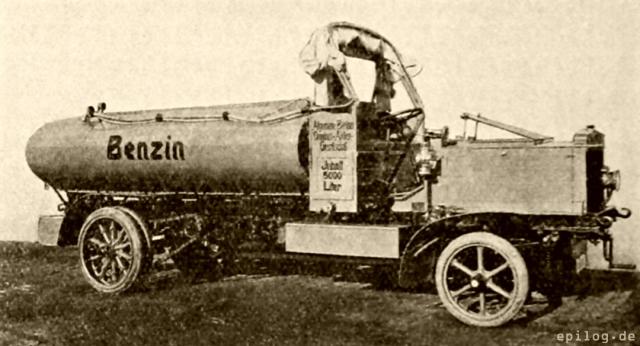 Automobil-Tankwagen