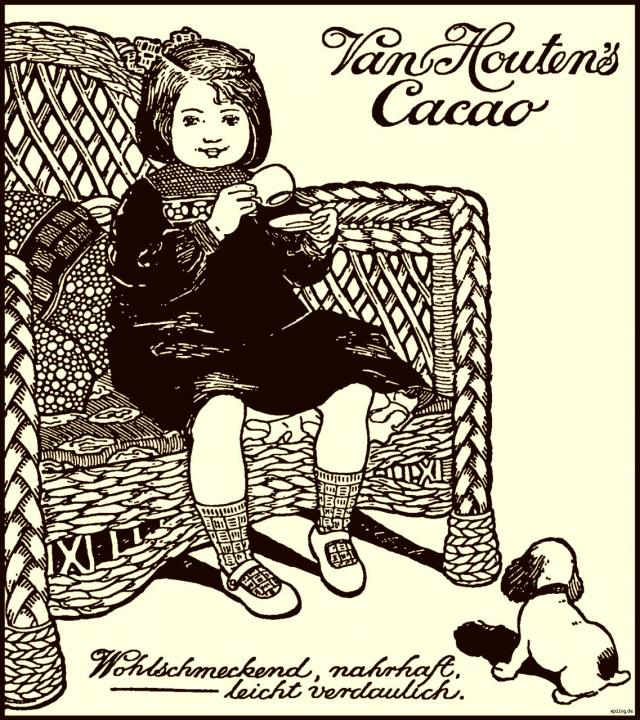 Reklame: Van Houtens Cacao, 1913