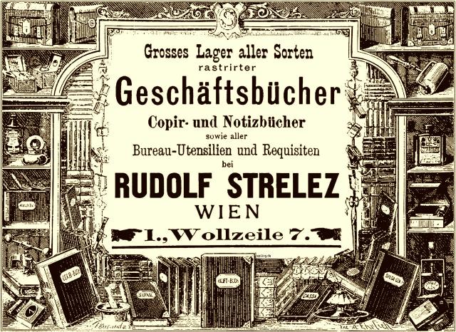 Reklame: Geschäftsbücher, 1898