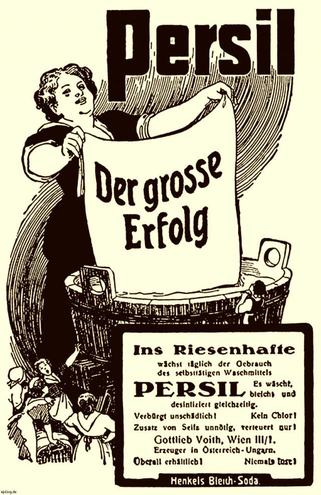Reklame: Persil, 1914