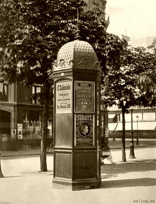 Zeitungskiosk in Paris