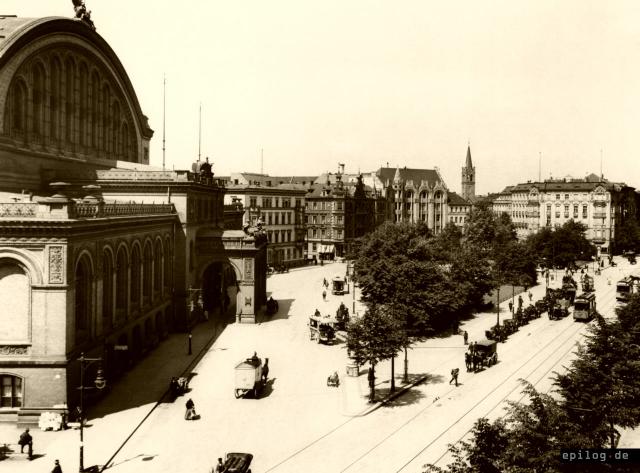Anhalter Bahnhof um 1910