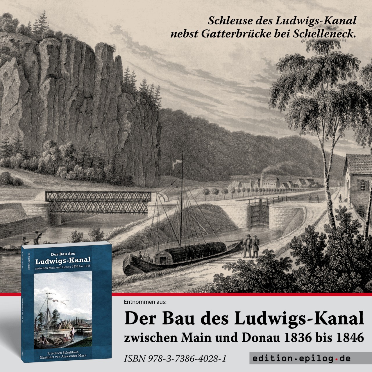 Die Schleuse bei Schelleneck