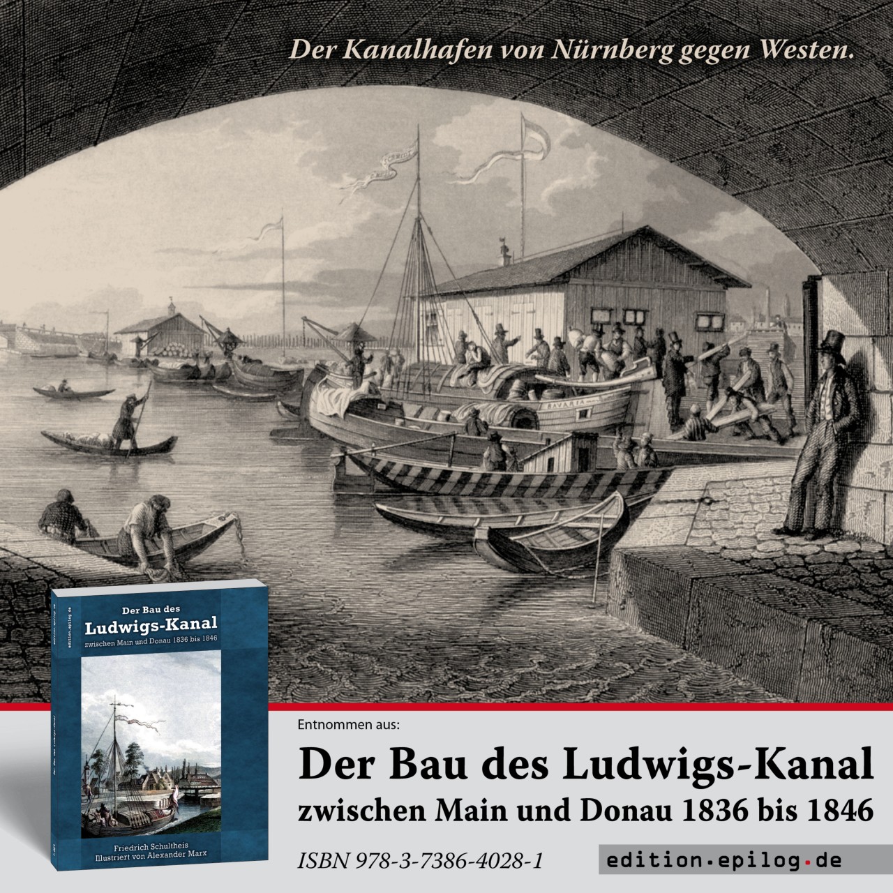 Kanalhafen von Nürnberg