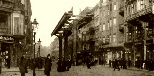 Schwebebahn Berlin - 1908