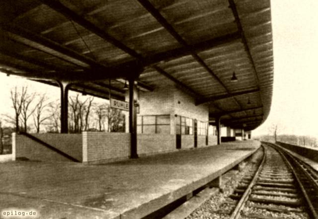 Bahnhof Ruhleben Bahnsteig
