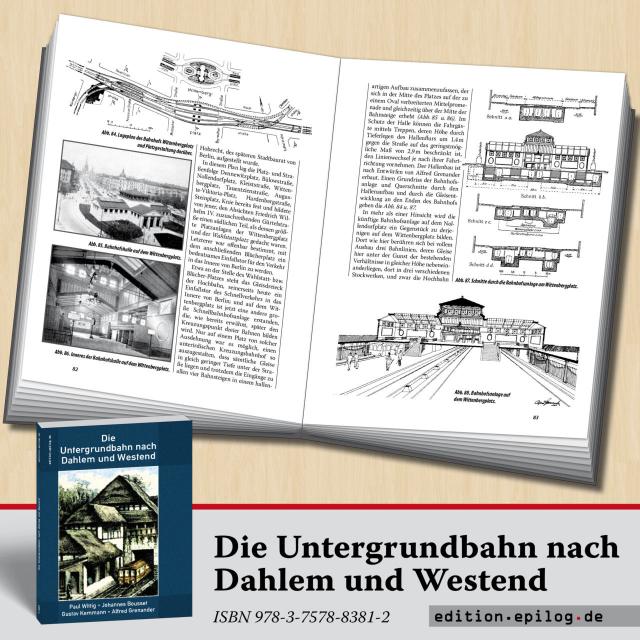 Die Untergrundbahn nach Dahlem und Westend