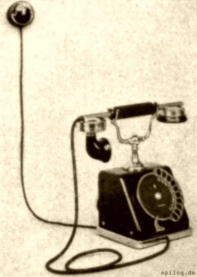 Apparat des Teilnehmers