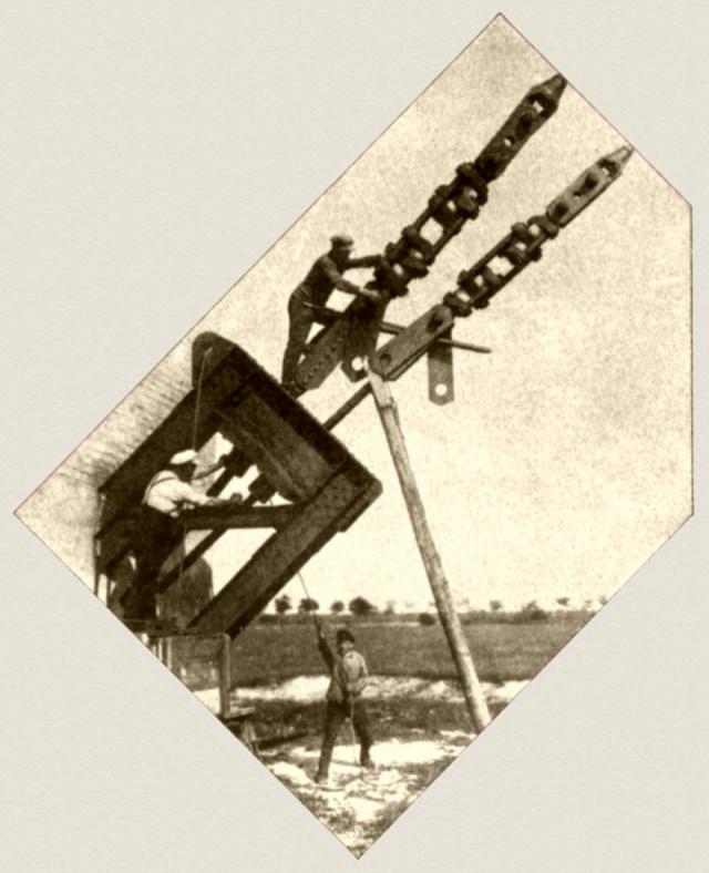 Verankerung und Abspannung