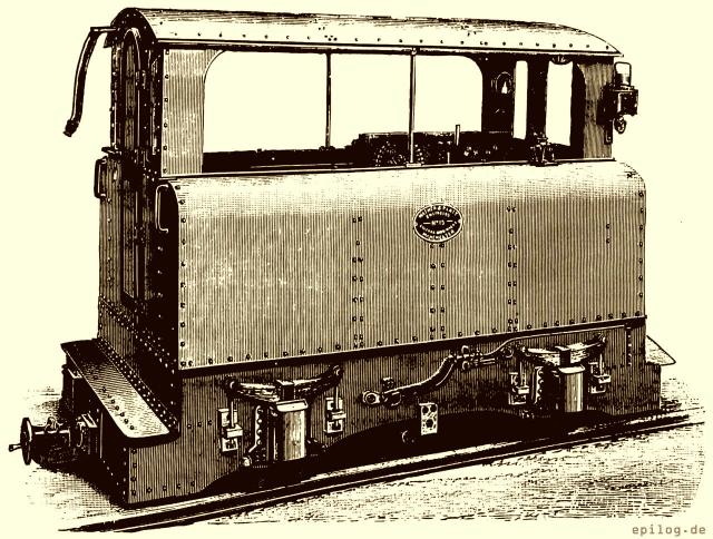Elektromotor-Lokomotive