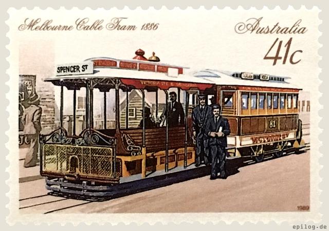 Kabelstraßenbahn Melbourne 1886