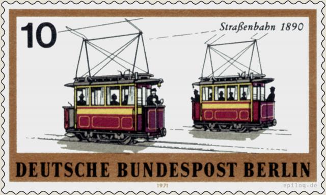 Straßenbahn 1890