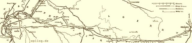 Karte der Eisenbahn
