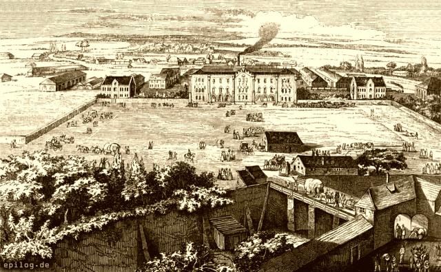 Eisenbahnhof in Nürnberg