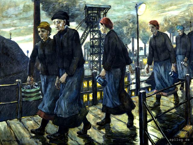 Hans Baluschek: Zechenarbeiterinnen