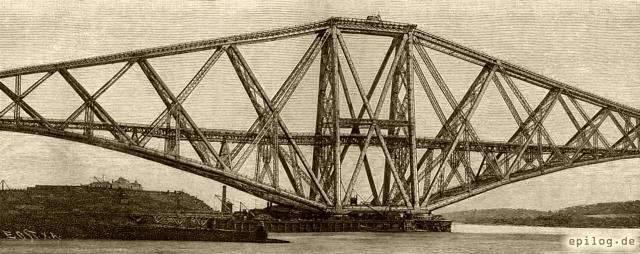 Forthbrücke Pfeiler