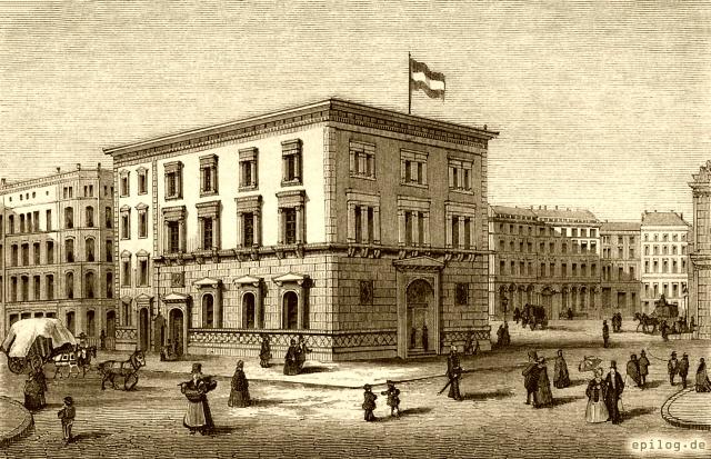 Die alte Bank in Hamburg