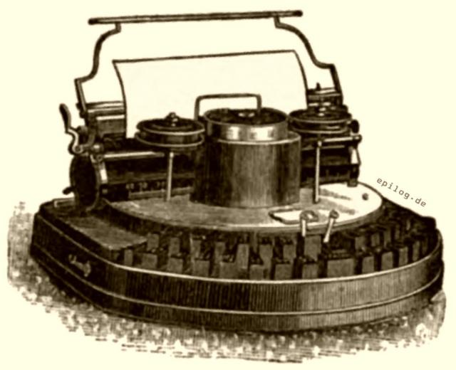 Hammond-Schnellschreibmaschine