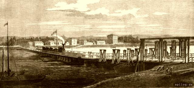 Eisenbahn-Schiffbrücke