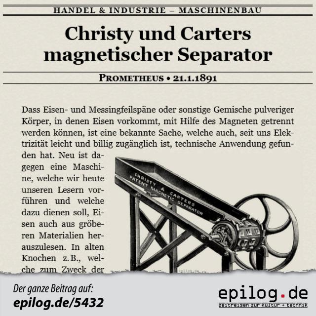 christy-und-carters-magnetischer-separator