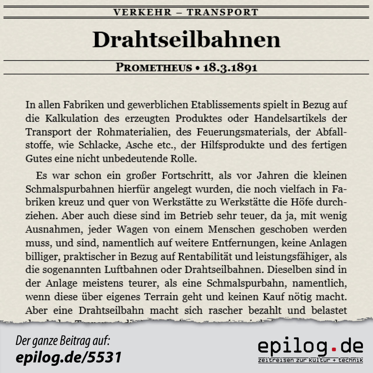 drahtseilbahnen