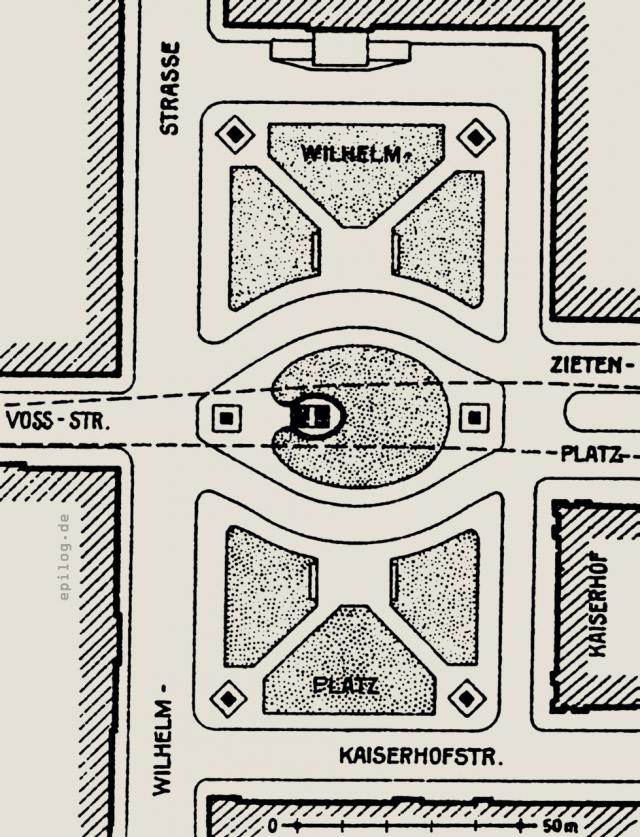 Untergrundbahnhof Kaiserhof.