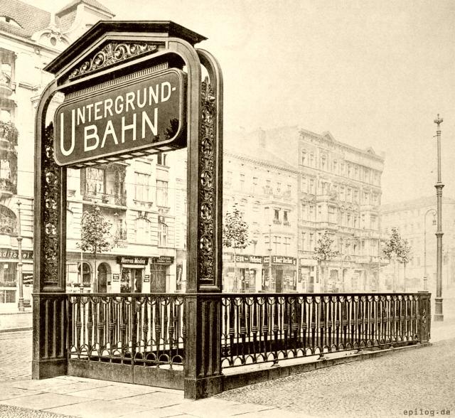 Untergrundbahnhof Senefelderplatz