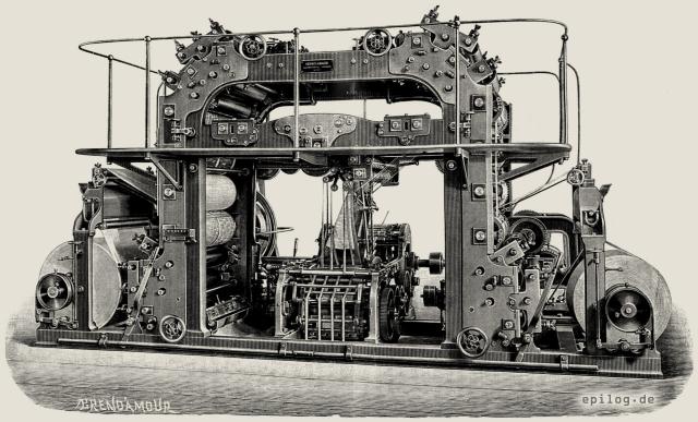 Zwillings-Rotationspresse