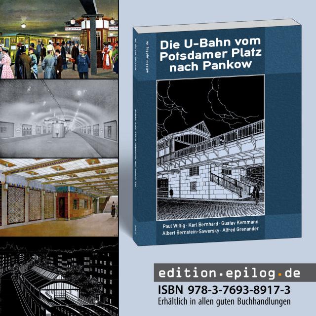 Die U-Bahn vom Potsdamer Platz nach Pankow