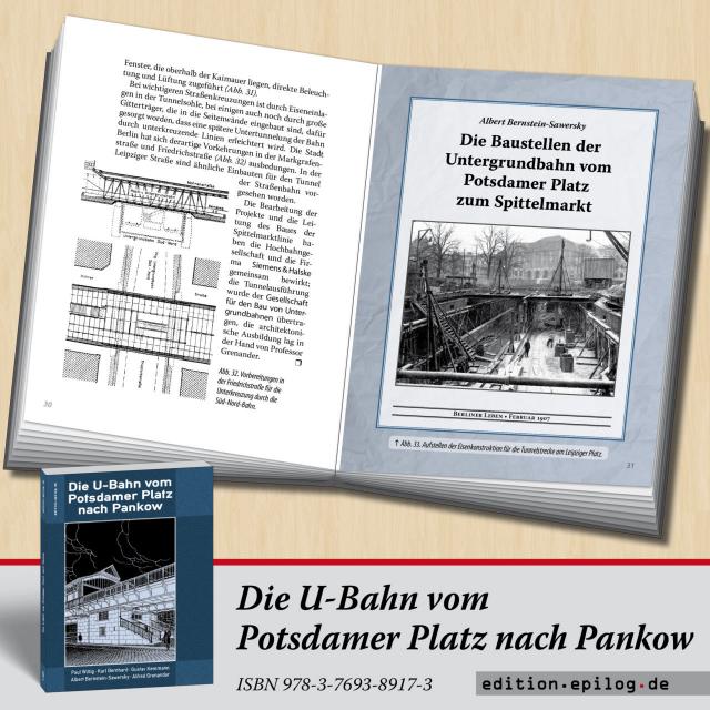 Die U-Bahn vom Potsdamer Platz nach Pankow