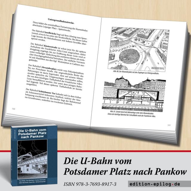 Die U-Bahn vom Potsdamer Platz nach Pankow