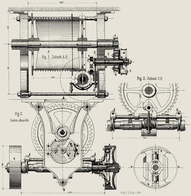 Lastenaufzug von Volney W. Mason